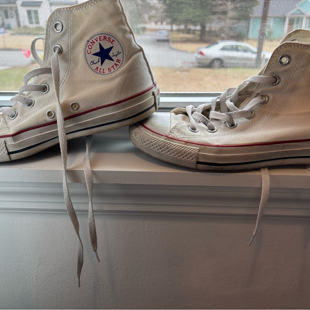 Converse All Star High Top Sneakers - White